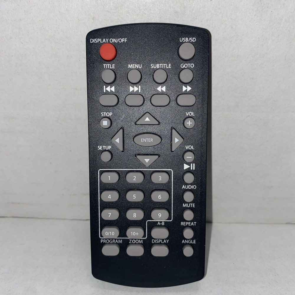 FANGOR Dual Portable DVD Player for Car F-611D GENUINE Remote Control Only